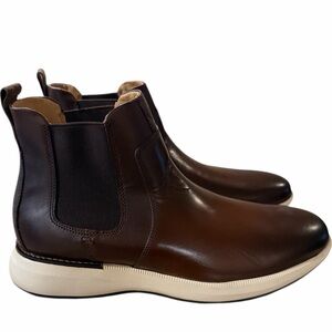 Johnston & Murphy Felder Chelsea Boots Mahogany Leather Men’s 11M Comfort